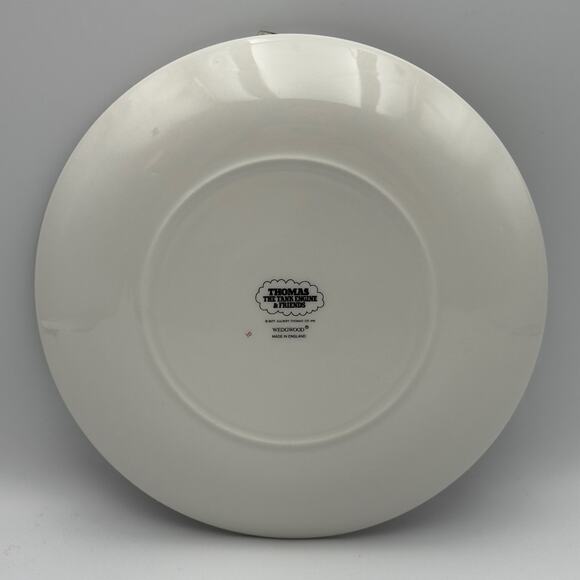 New Thomas The Tank Engine Happy Birthday Party Plate Wedgwood Y2K 1992 Vintage - Picture 5 of 6